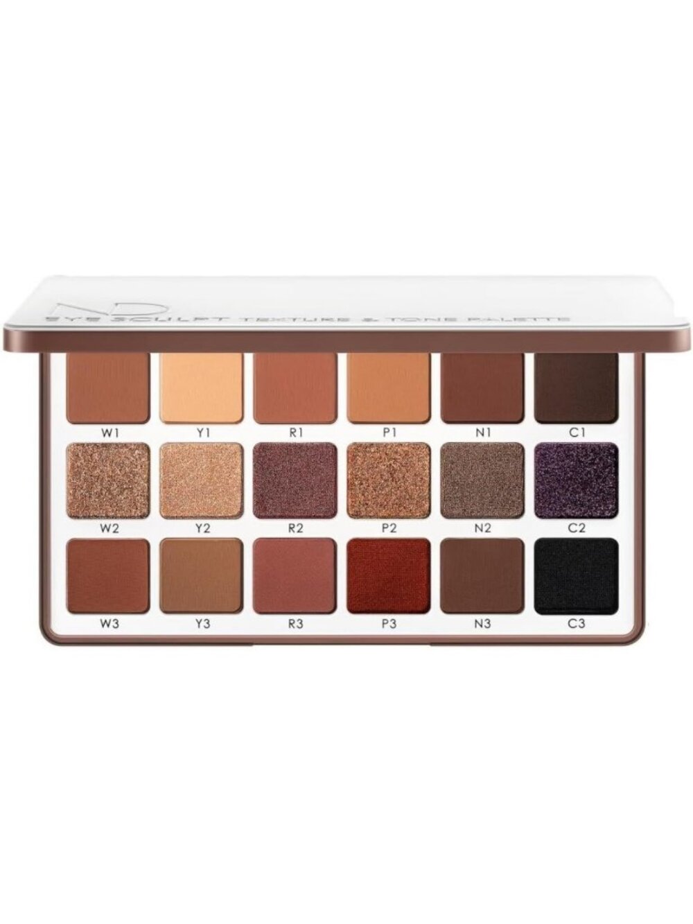 Dramatic Eye Sculpting Eyeshadow Palette - Versatile Texture & Tone Shades
